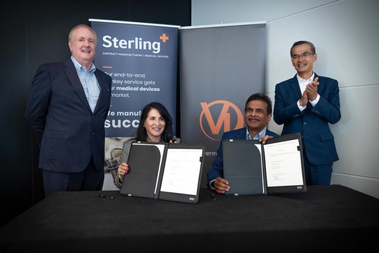 Sterling Industries, one of North America's leading medical device contract manufacturers, has announced a new Memorandum of Understanding (MoU) with ventureLAB